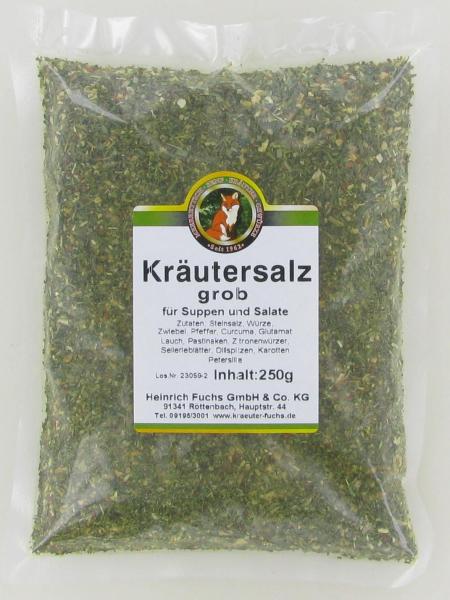 Kräutersalz, grob, Gewürzmischung, 250 g